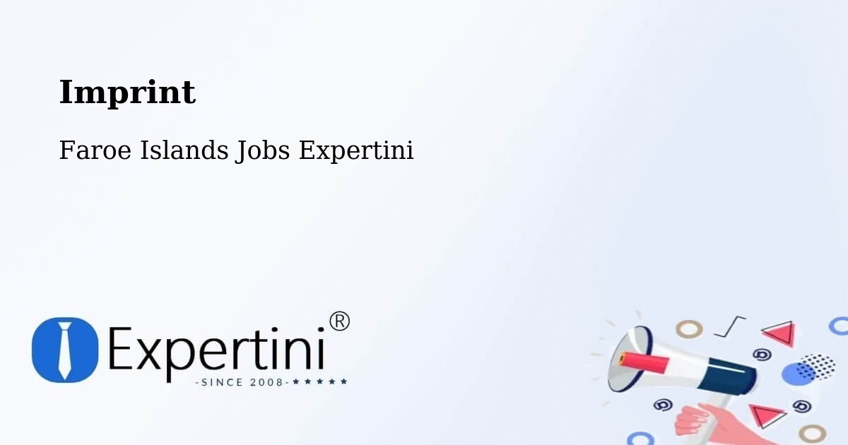 Imprint – Argir - Faroe Islands Jobs Expertini